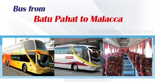 Bus from Batu Pahat to Malacca