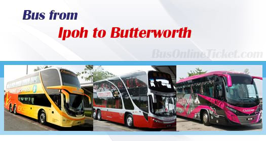 Bus from Ipoh to Butterworth
