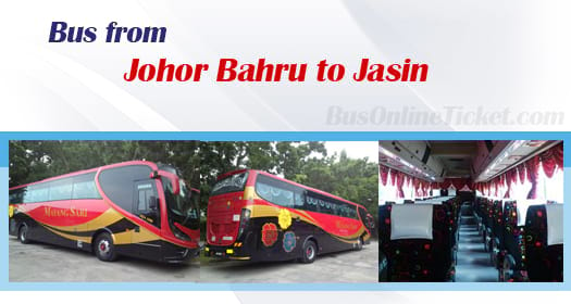 Bus from Johor Bahru to Jasin