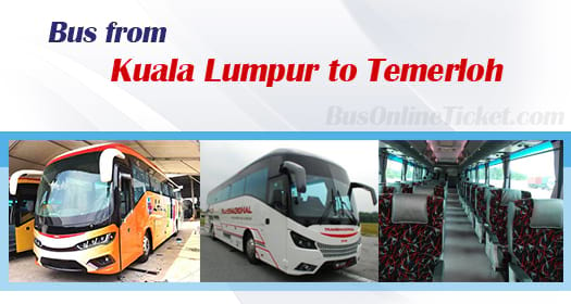 Bus from Kuala Lumpur to Temerloh