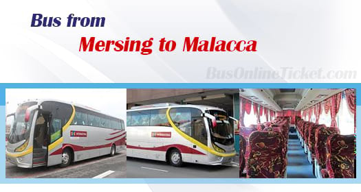 Bus from Mersing to Malacca