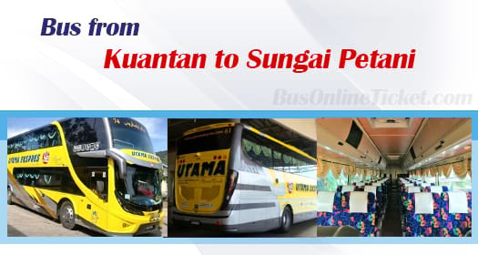 Bus from Kuantan to Sungai Petani