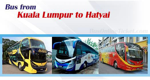 Bus from KL to Hatyai