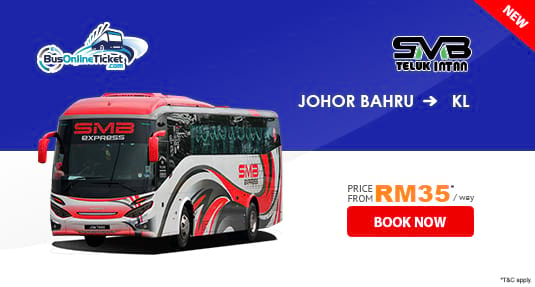 SMB Express Express Bus Service From Johor Bahru To Kuala Lumpur