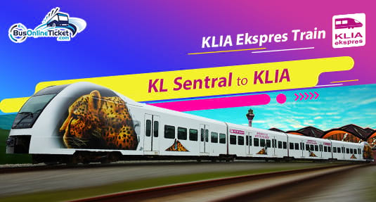 KL Sentral to KLIA by KLIA Ekspres Train