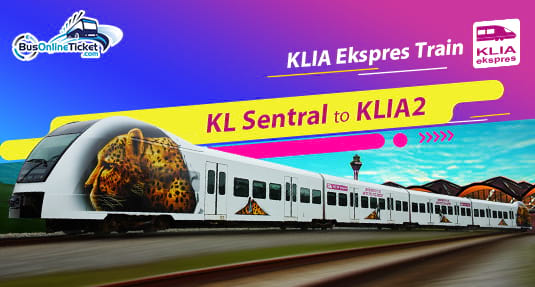 KL Sentral to KLIA2 by KLIA Ekspres Train