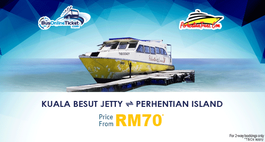 Perhentian Trans Holiday Ferry Between Kuala Besut Jetty and Perhentian Island