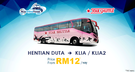 Star Shuttle Express Offers New Bus Service From Hentian Duta to KLIA or KLIA2
