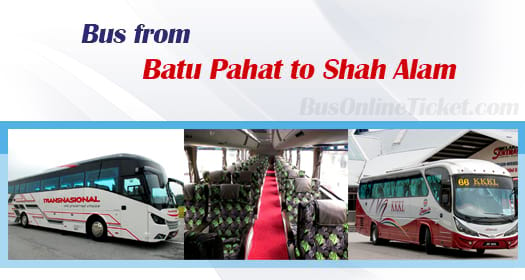 Bus from Batu Pahat to Shah Alam