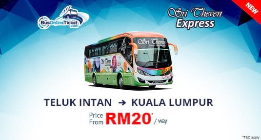 Sri Theven Bus From Teluk Intan to KL