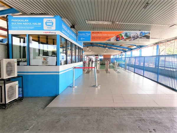 Ferry Ticket Counter