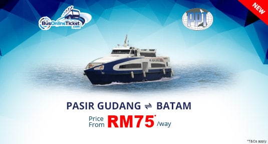 Pasir Gudang Ferry Service Between Pasir Gudang and Batam