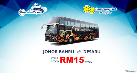 Bus from JB to Desaru